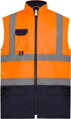 Hi-Vis polstrovaná vesta